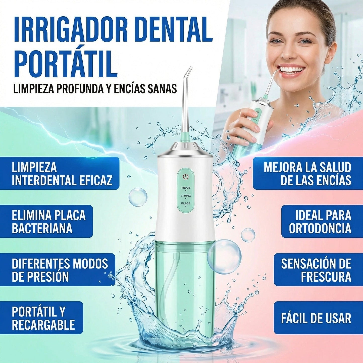 Irrigador Bucal
